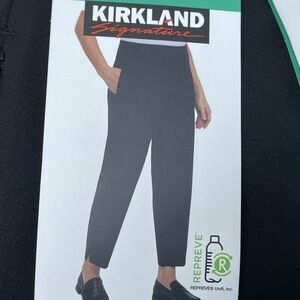 Kirkland Signature Women's XL Ankle Pant Black a2185